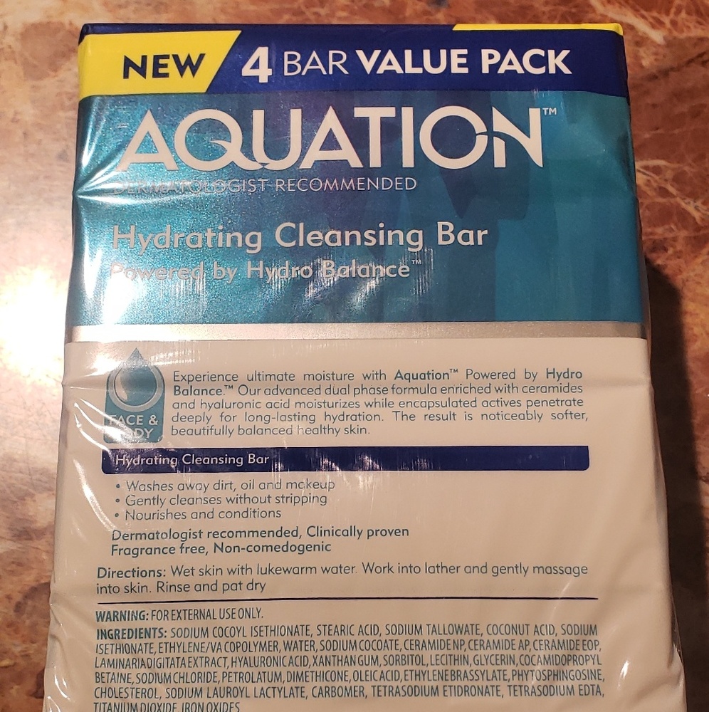 COPY - 12 pack aquation dermatologist cleansing bar soap